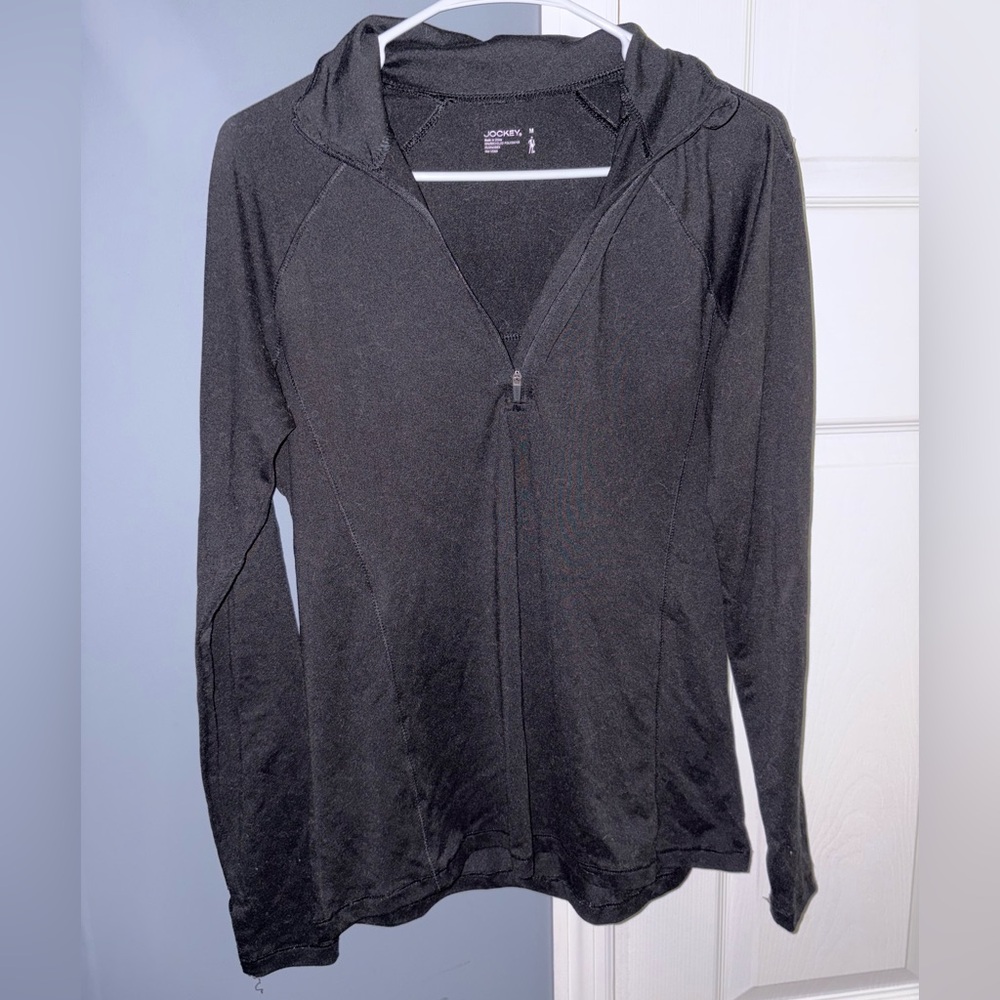 Women’s Jockey quarter zip pullover size M